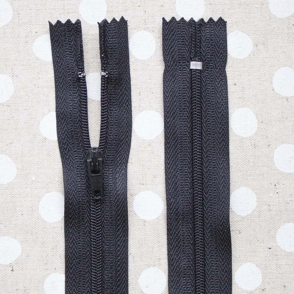 7" (18cm) Zip