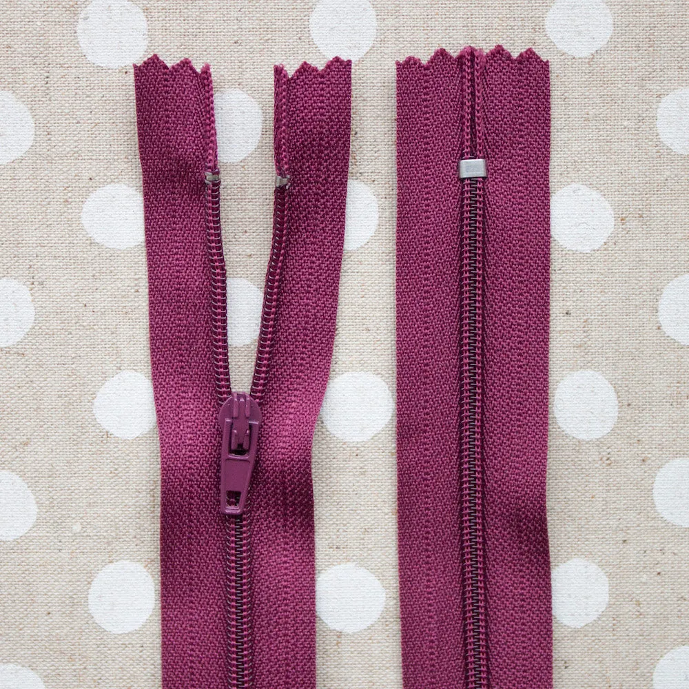7" (18cm) Zip