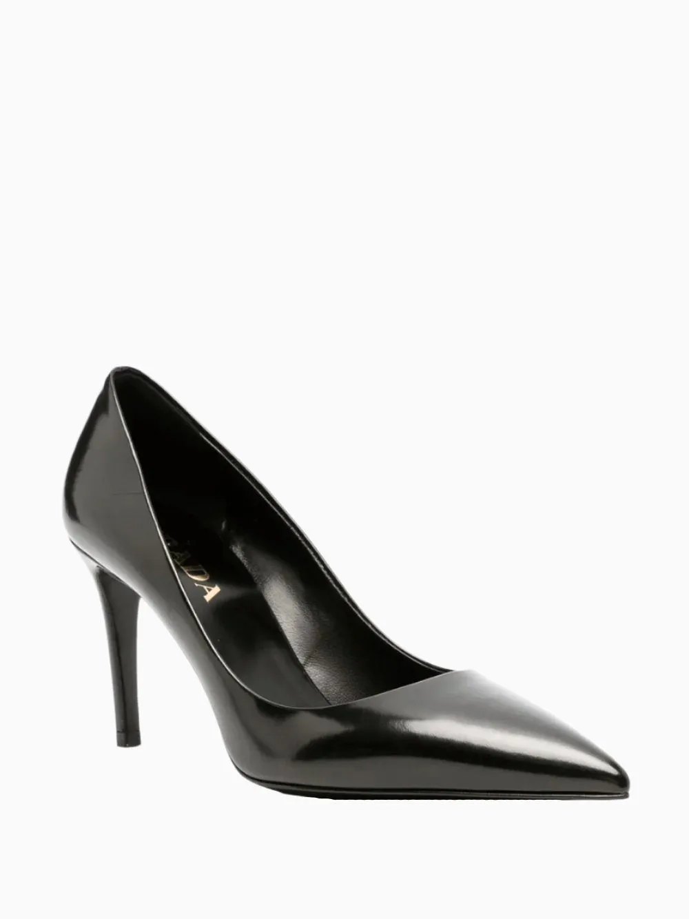 85mm leather pumps