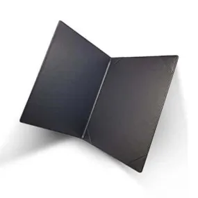 A4 PU Leather Black Certificate Holder