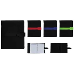 A5 Band Folder with Wire-O Notebook
