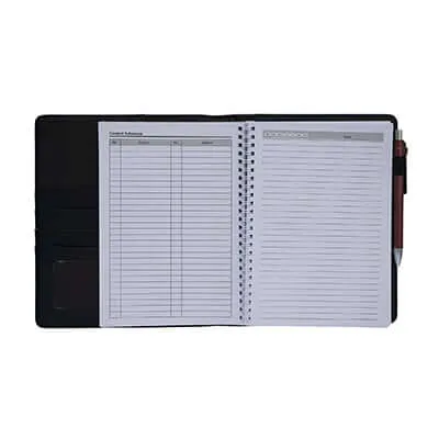 A5 Folder with Wire-O Notebook