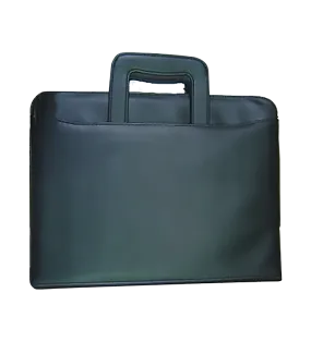 AMS-RM-354 - PU Leather portfolio (Black)