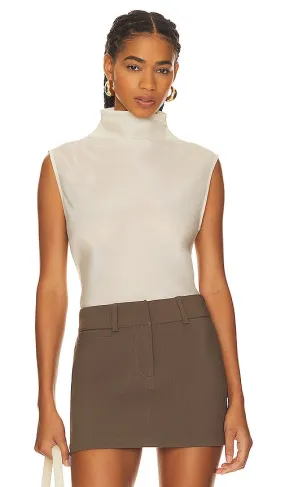 ANINE BING Ianna Top in Ivory