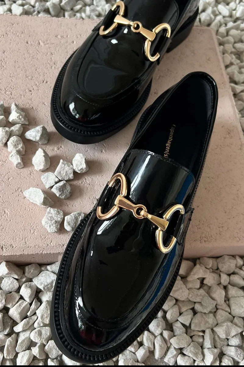 Awake | Black Patent | Loafers fra Copenhagen Shoes