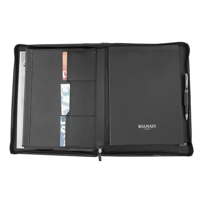 Balmain Black A4 Portfolio