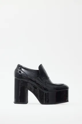 Black Patent Platform Loafer