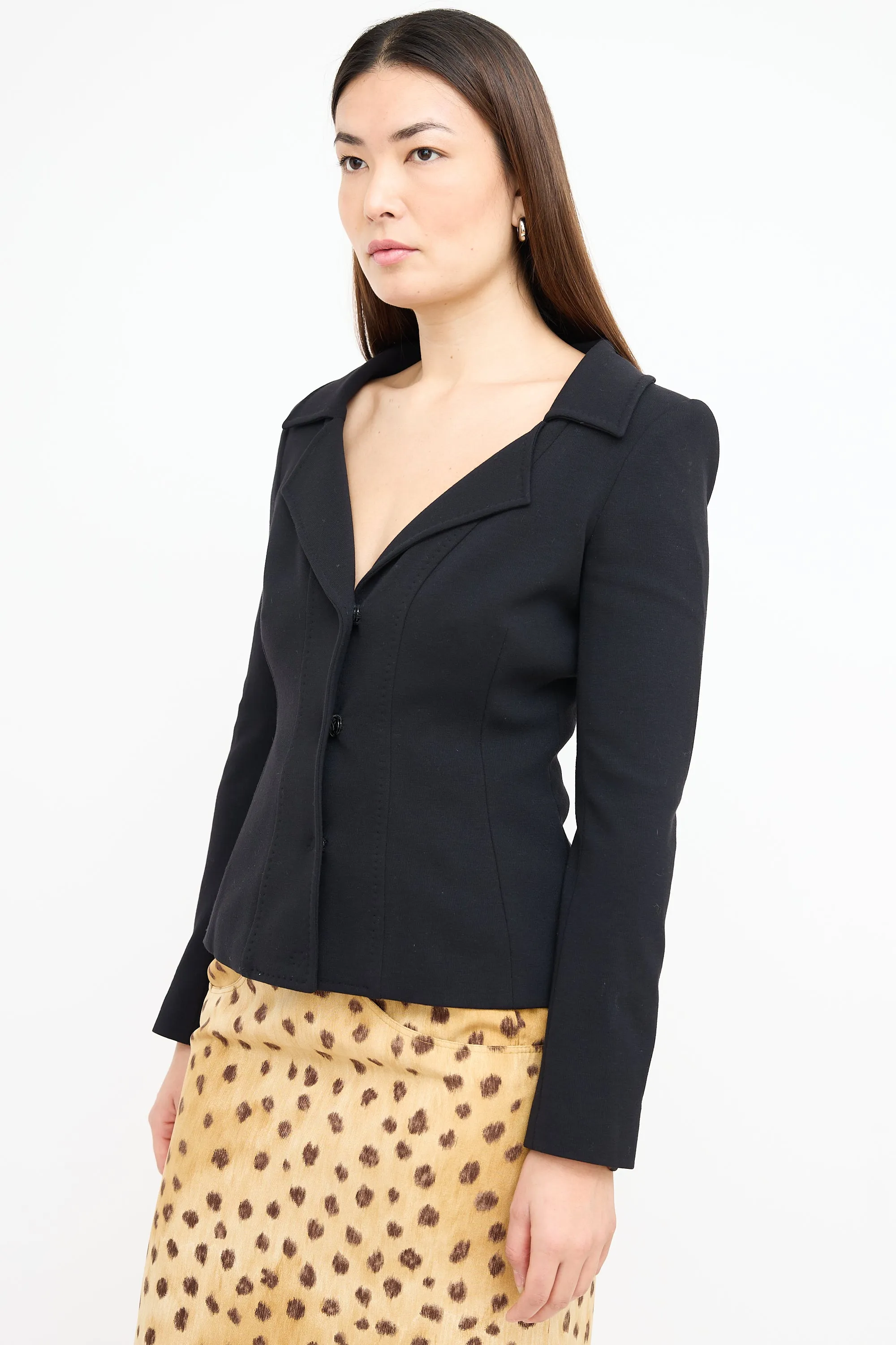 Black Tailored Blazer