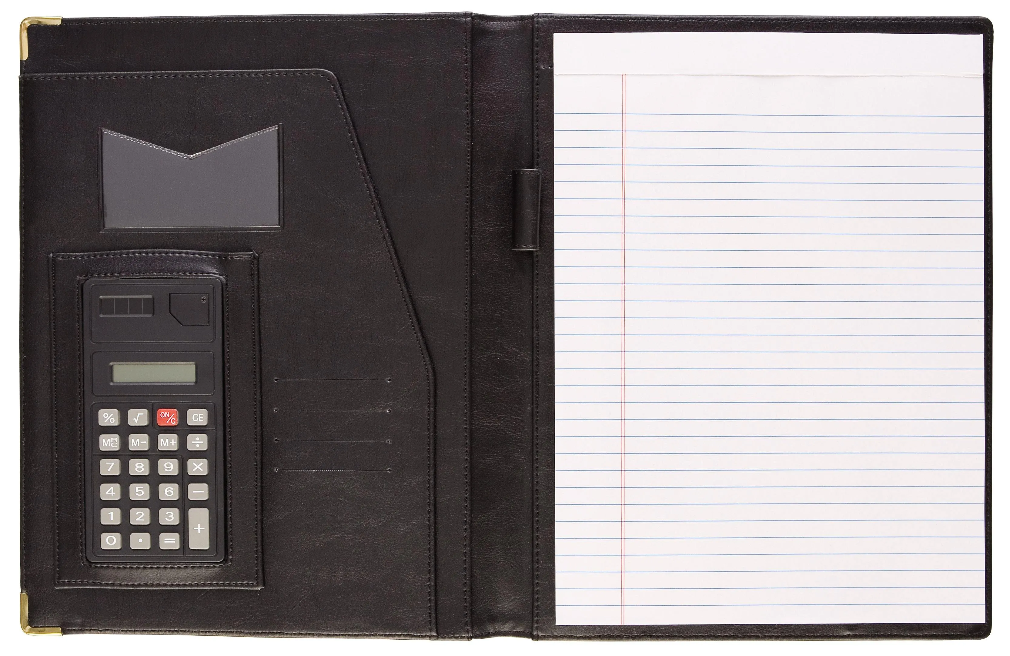 Collins Executive Portfolio with Notepad and Calculator, Size A4