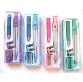 Compass Set with Pencil and Sharpener
