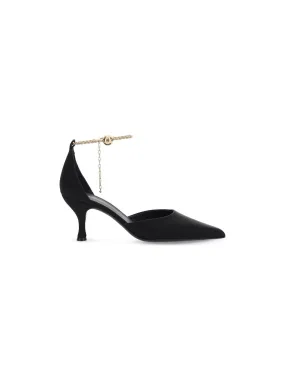 Dana T Ankle Chain Pumps