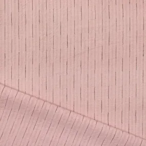 deadstock 'dashed stripe' cotton woven