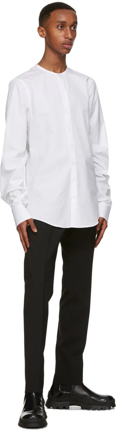 Dsquared2 Black Virgin Wool Hockney Trousers