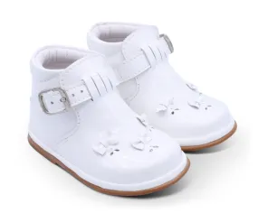 Fofito Madalena Boot - White Patent