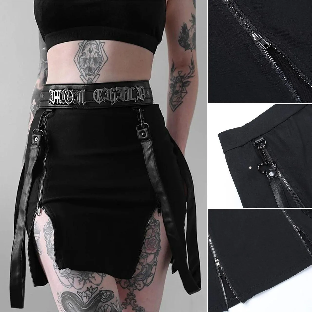Gothic Mini Skirts, Impressive Party Clubwear For Women