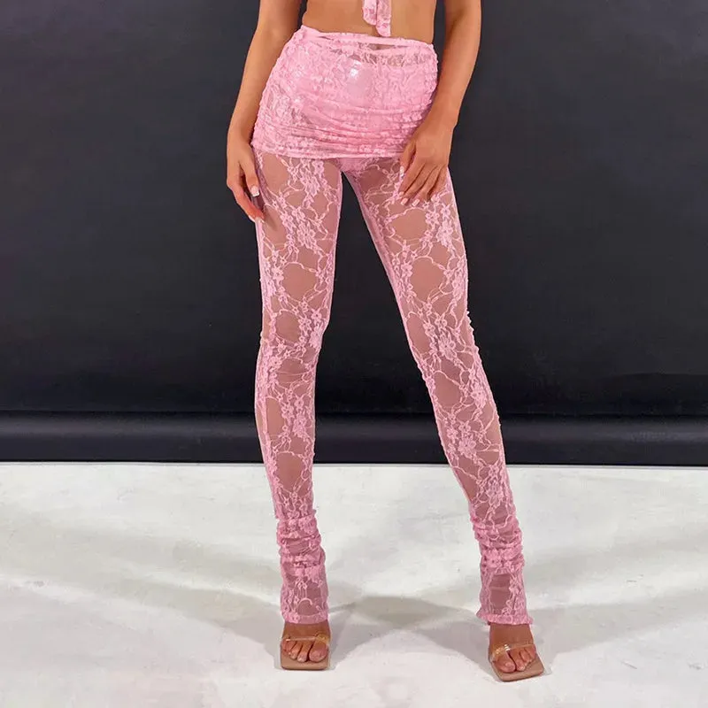 Indi Lace Tights Pants