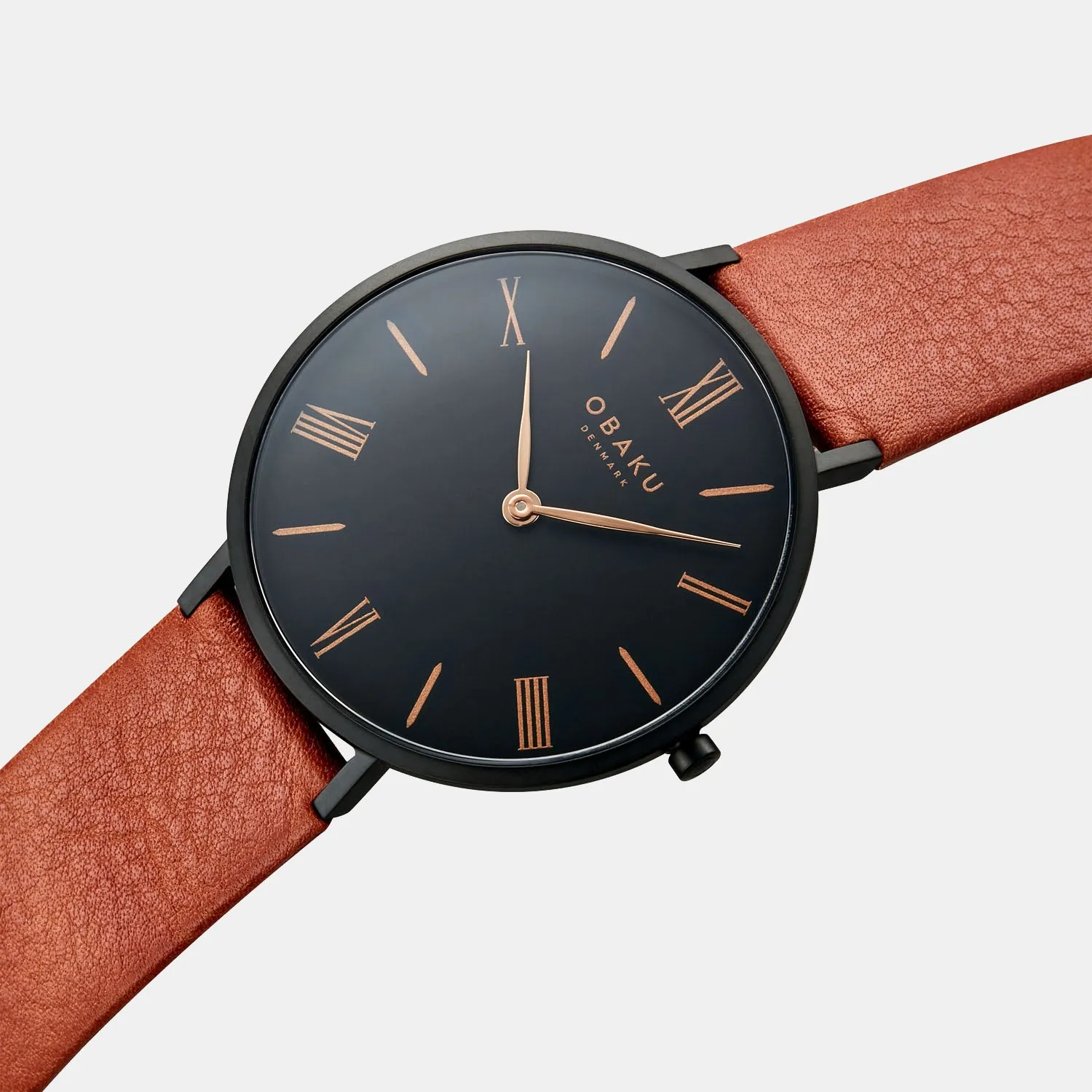 Men Folie Tan Analog Brass Watch V283GXBBRZ