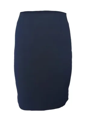 NORA GARDNER Women's Blue Knee Length Pencil Chelsea Skirt #Nav NWT