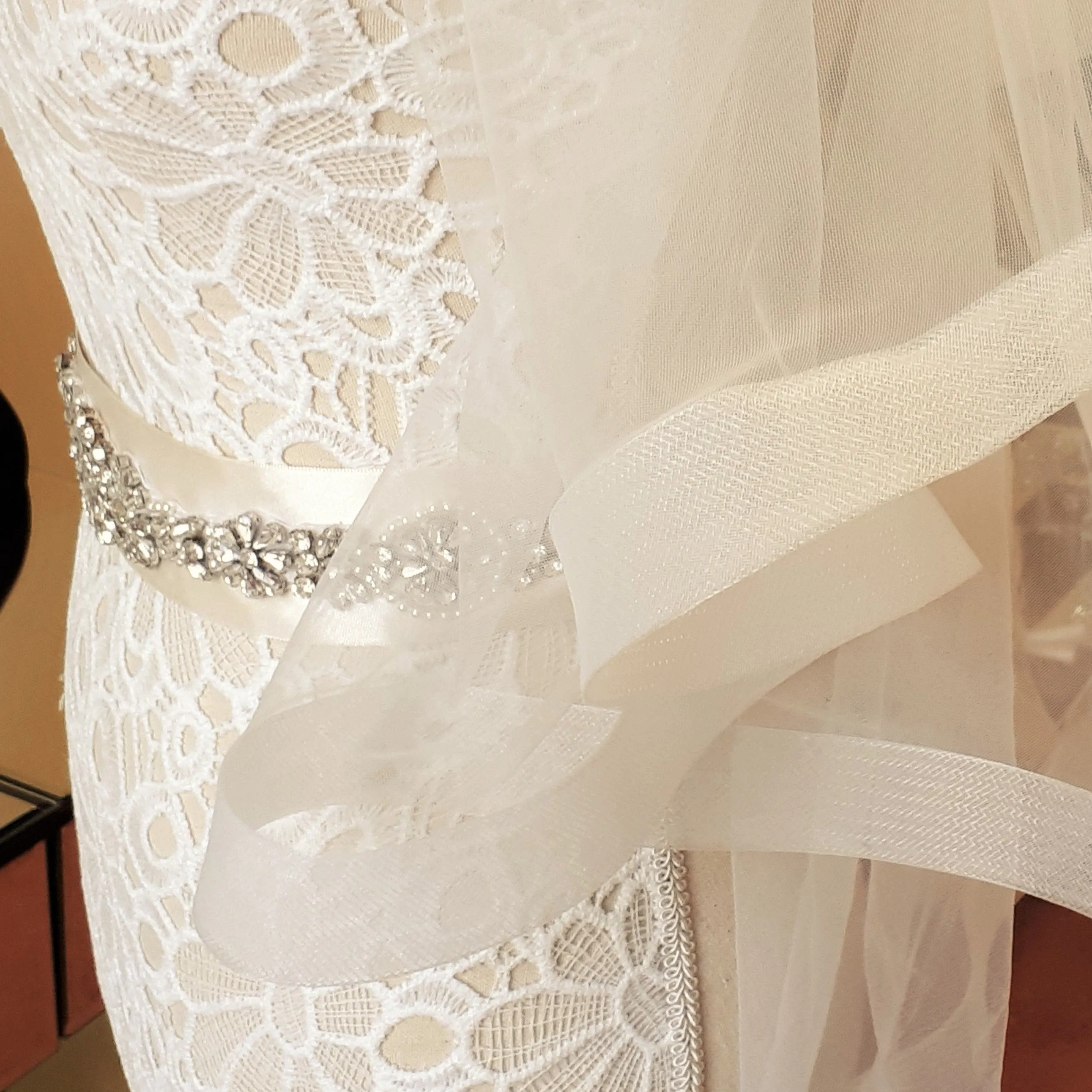 Rachel, Structured Double Tulle Veil