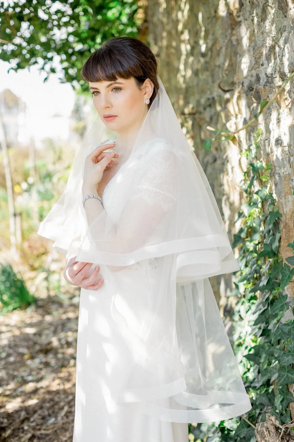 Rachel, Structured Double Tulle Veil