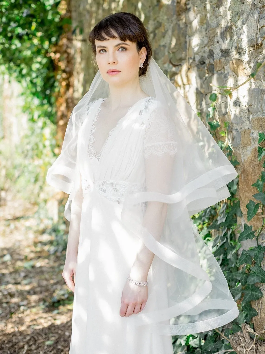 Rachel, Structured Double Tulle Veil
