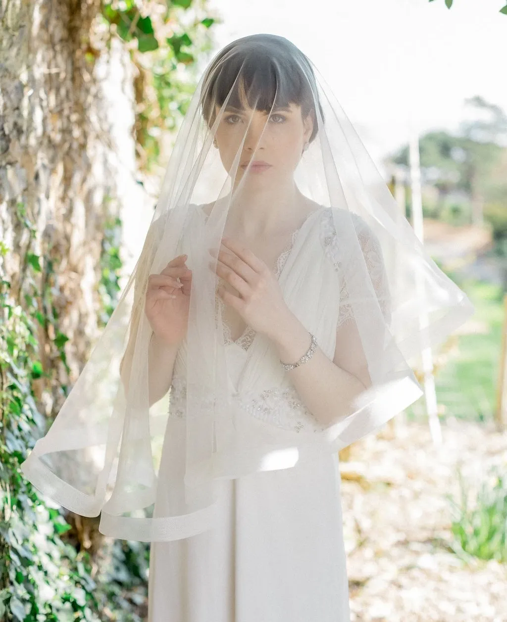 Rachel, Structured Double Tulle Veil