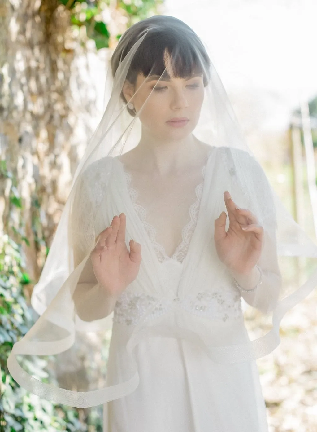 Rachel, Structured Double Tulle Veil