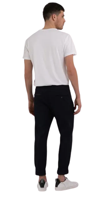 Slim Fit Twill Trousers