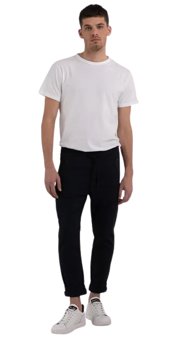 Slim Fit Twill Trousers