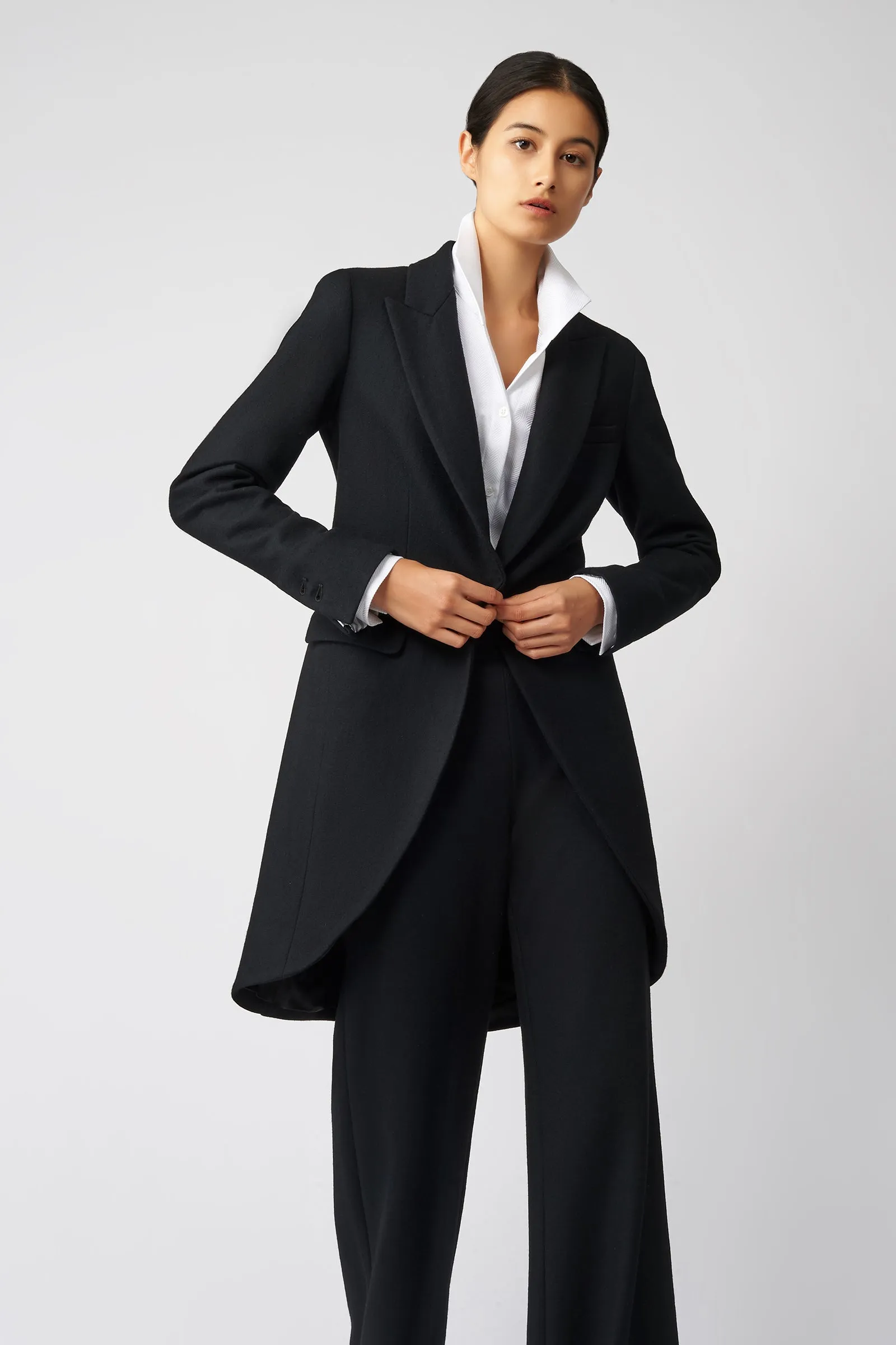 Tailored Tux Blazer - Black
