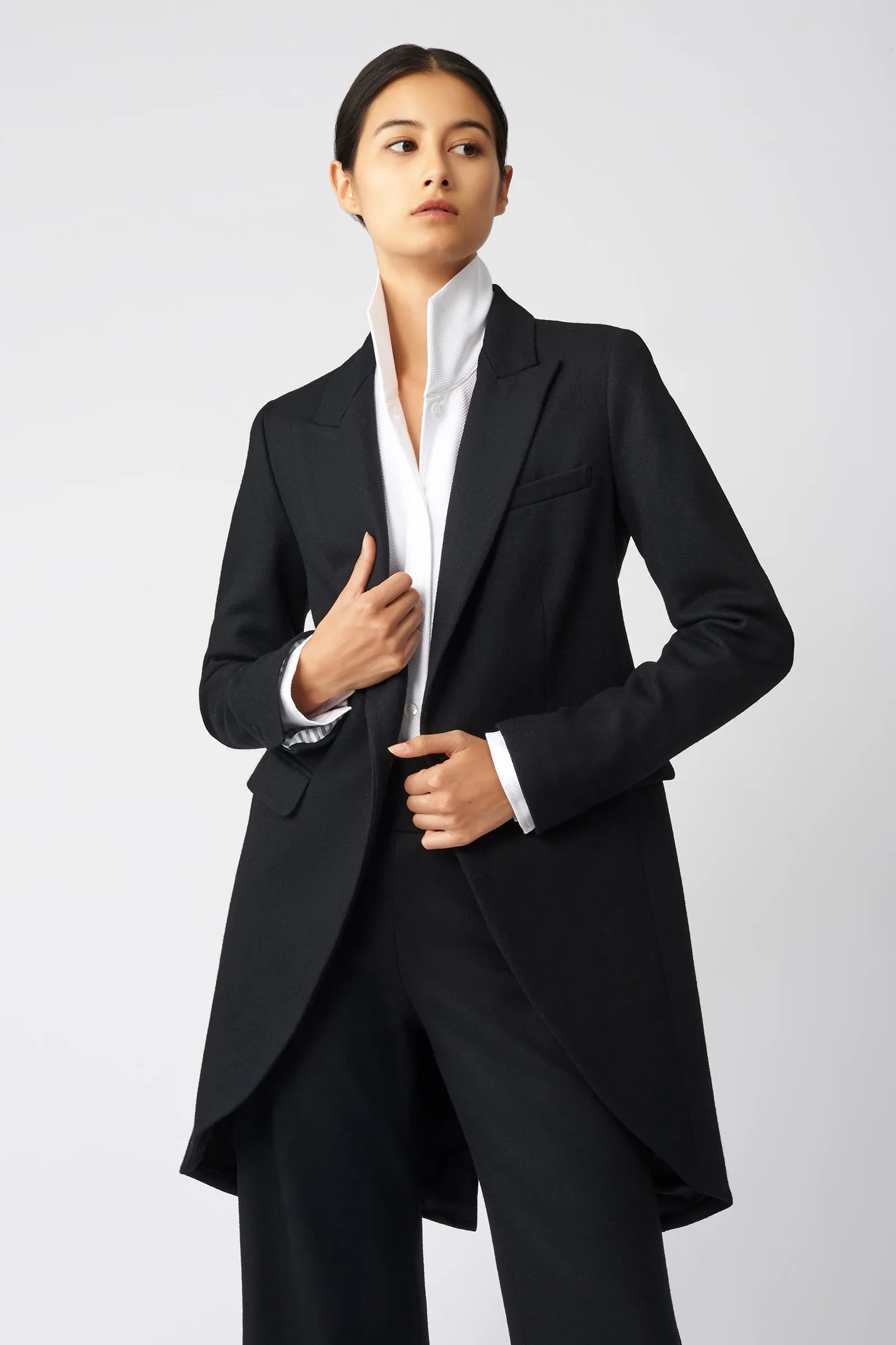 Tailored Tux Blazer - Black
