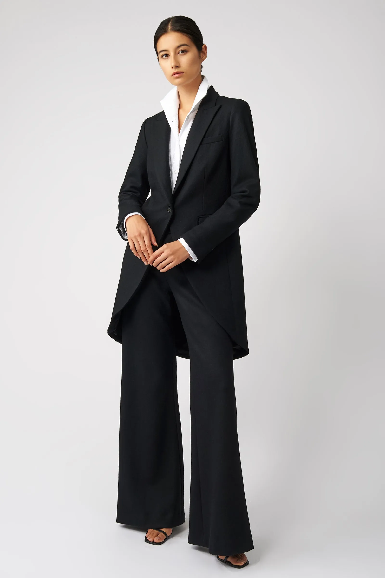 Tailored Tux Blazer - Black