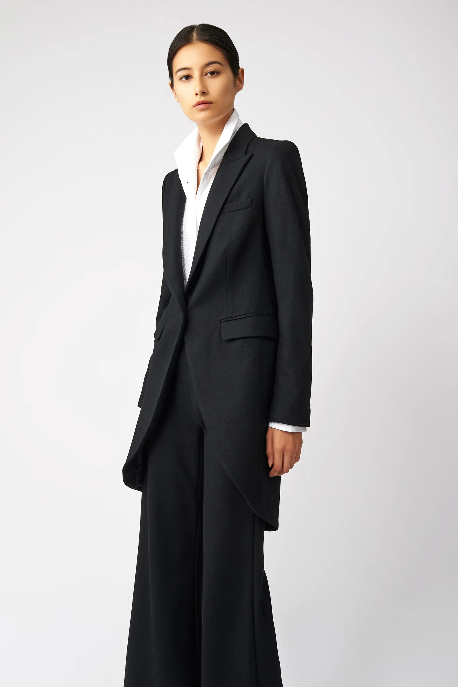 Tailored Tux Blazer - Black