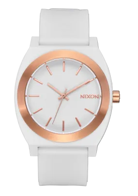 Time Teller OPP - White / Rose Gold