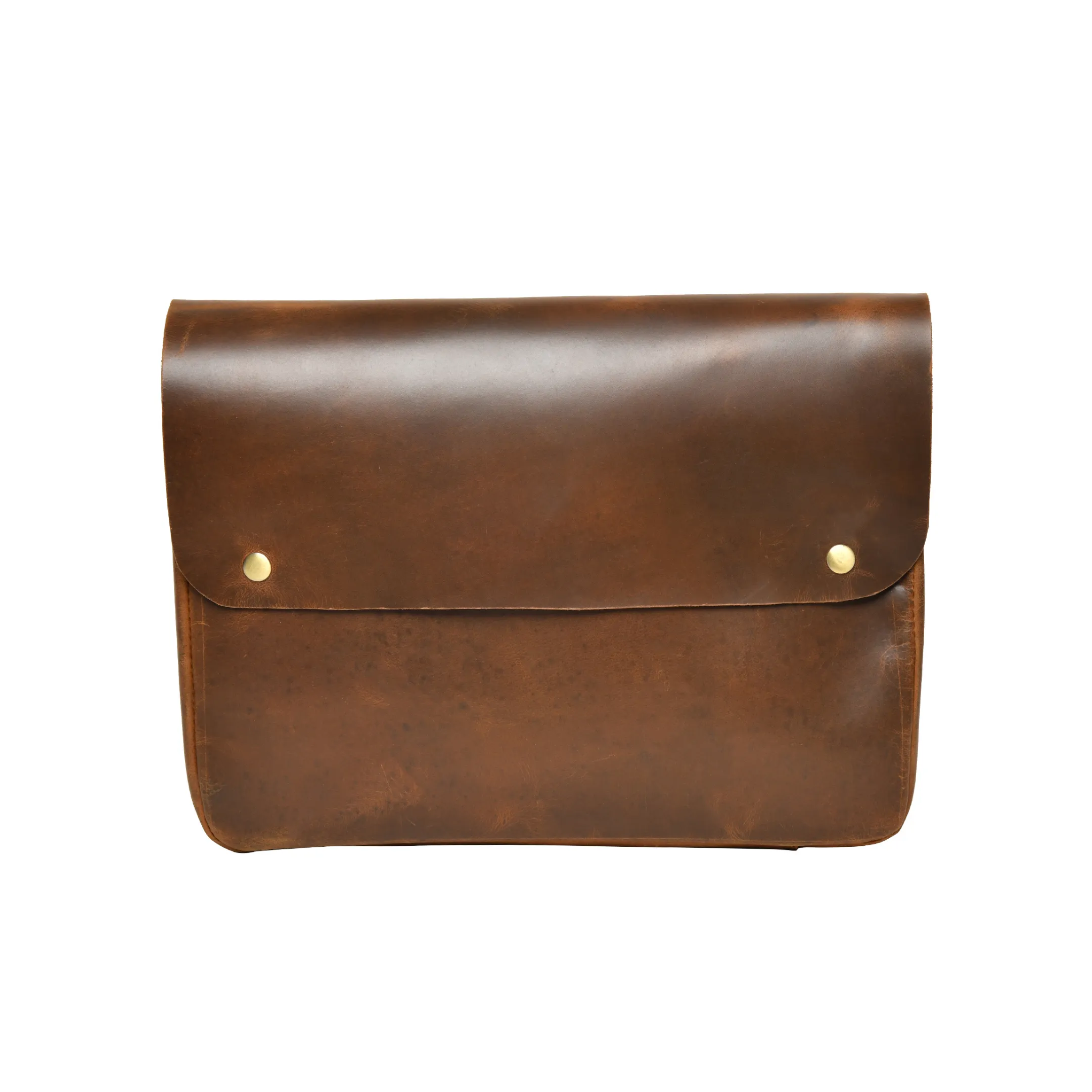 Top Grain Leather Portfolio Envelope Document File Folder MacBook Holder