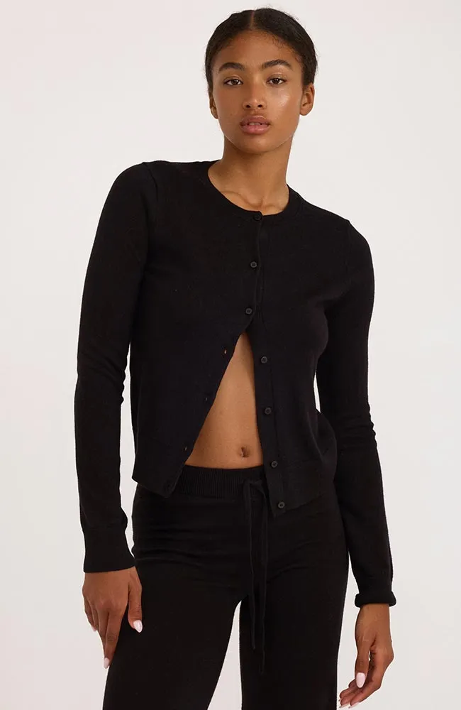 Vestje slim fit zwart