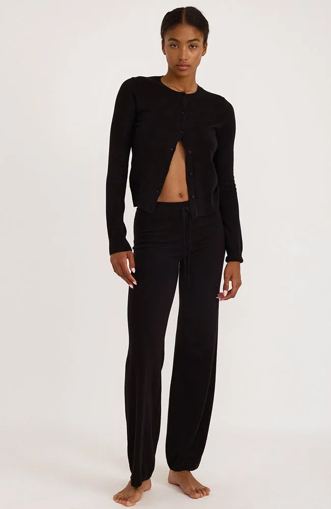 Vestje slim fit zwart