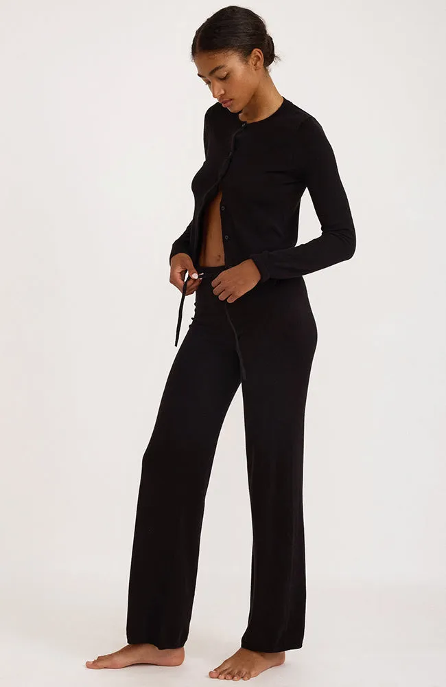 Vestje slim fit zwart