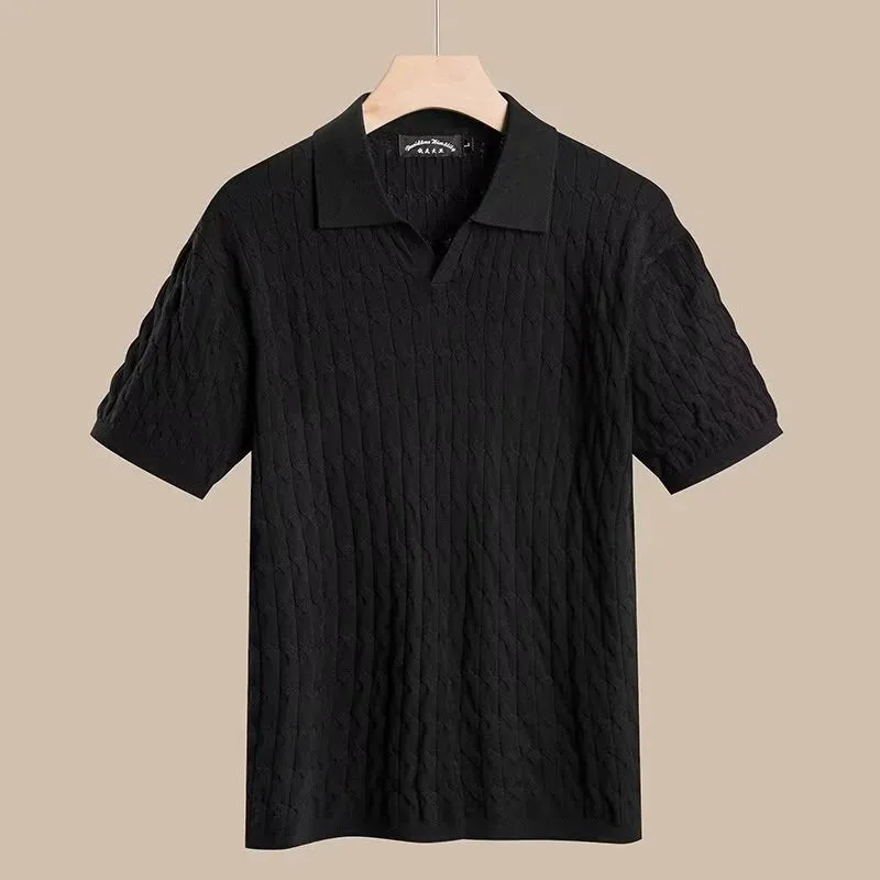 Virtuoso Ribbed Slim-Fit Polo