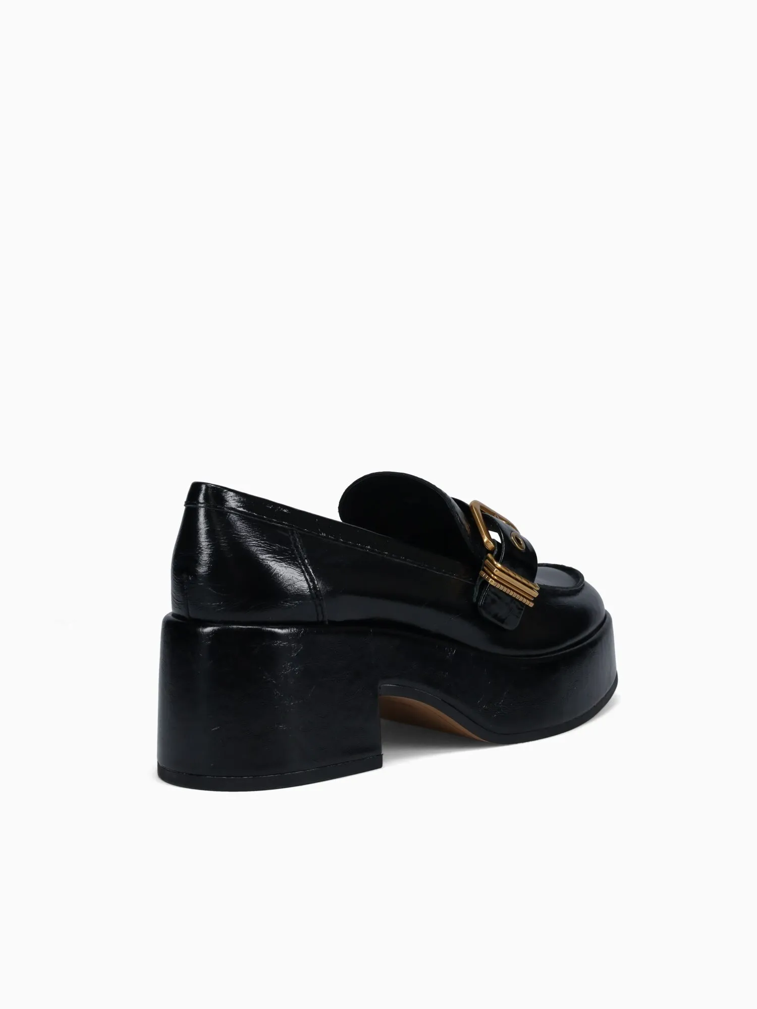 Yonder Black Crinkle Patent